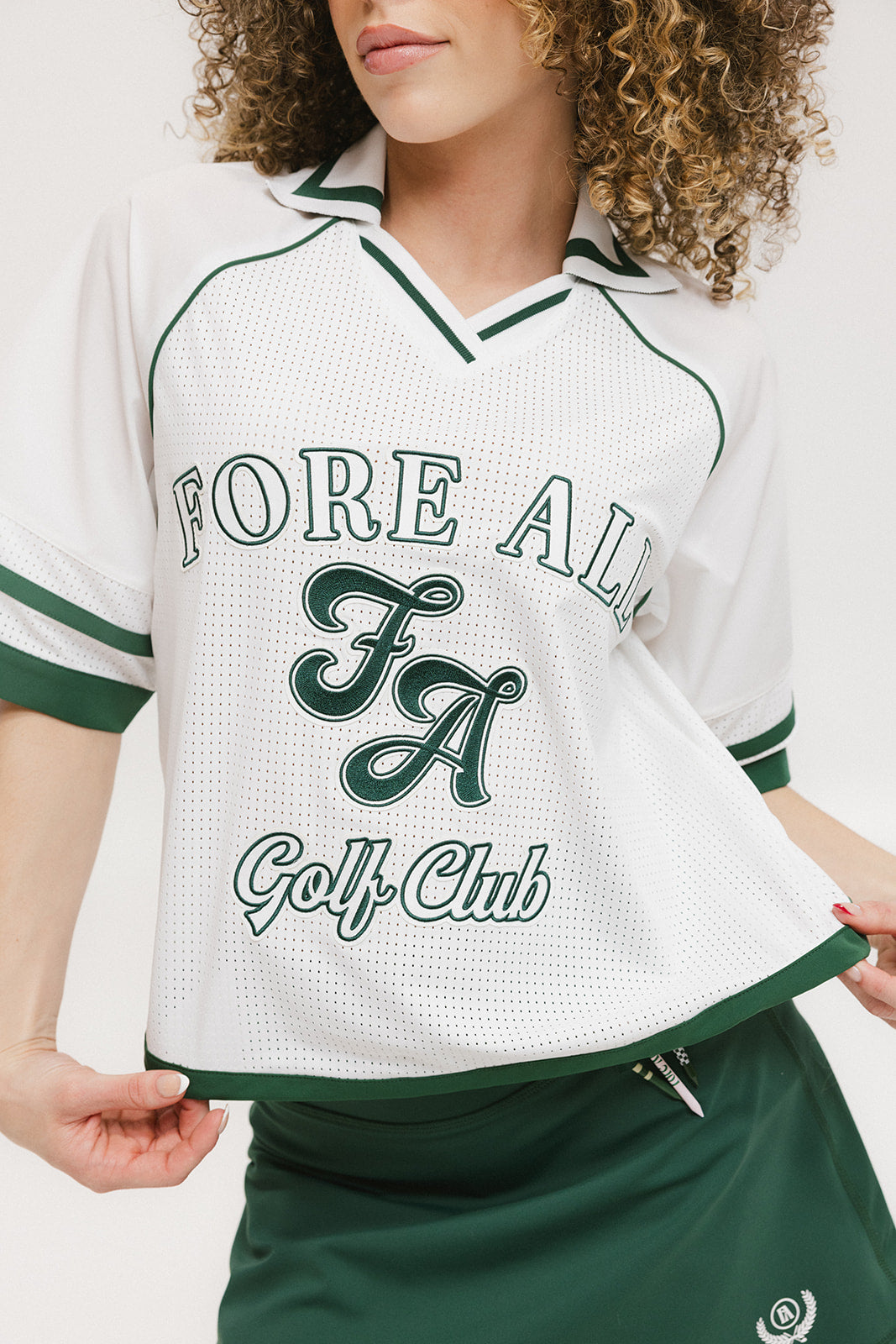 Ilona Warm-Up Polo - White