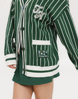 Dot Cardigan - Green