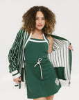 Dot Cardigan - Green