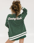 Dot Cardigan - Green