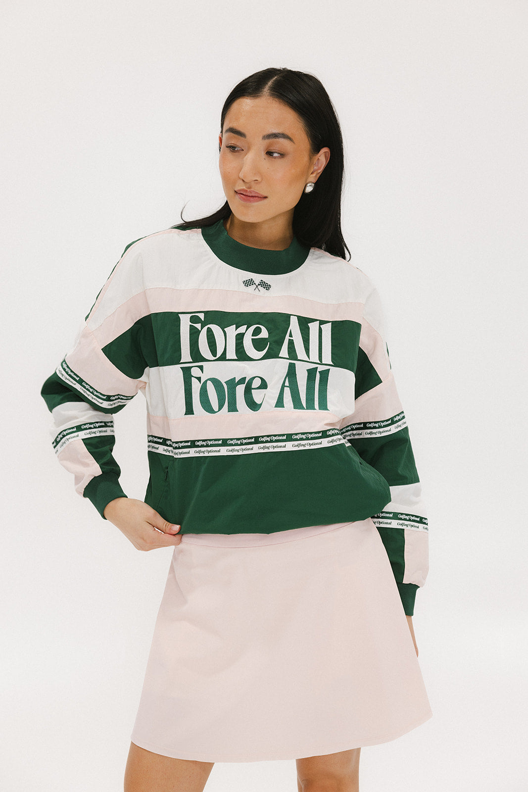 Danica Racing Shirt - Green/Pink