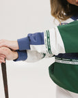 Danica Racing Shirt - Indigo/Green