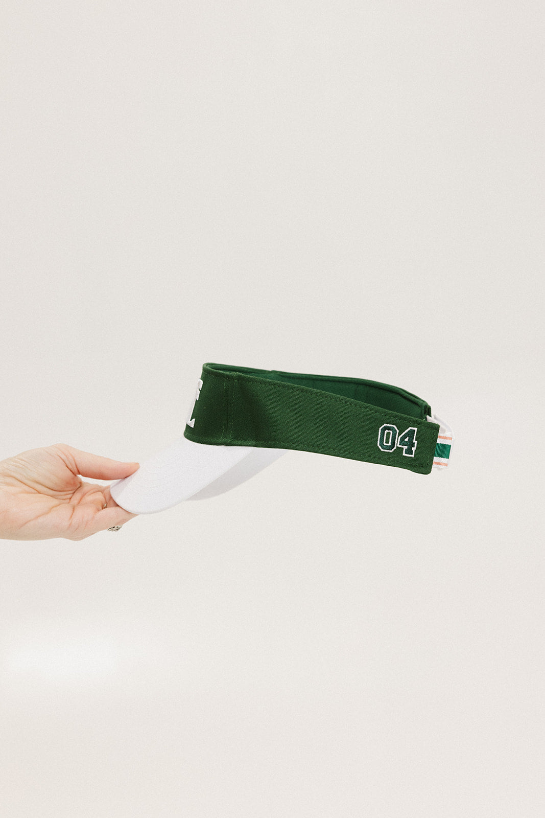 Fore Visor - White/Green