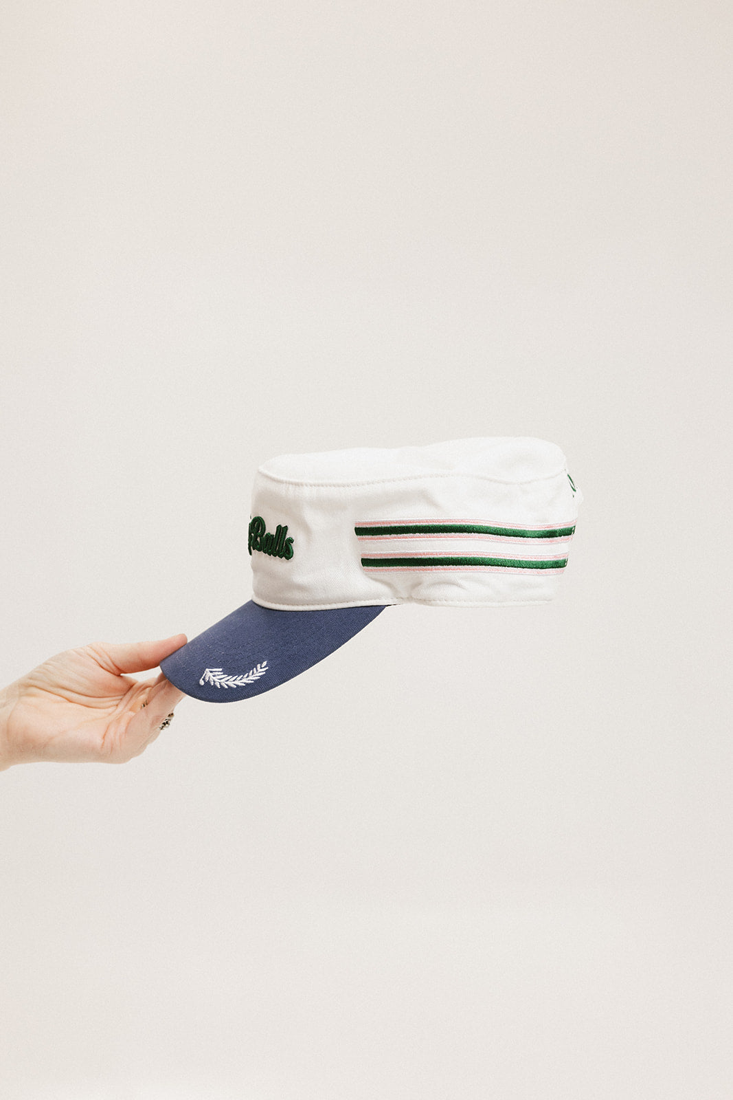 Caddy Cap - White/Indigo