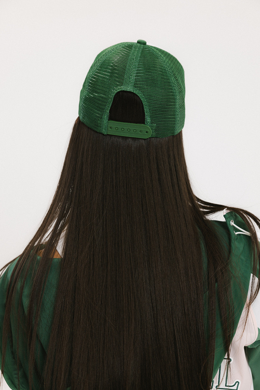 Double Bogey Trucker Hat - White/Green