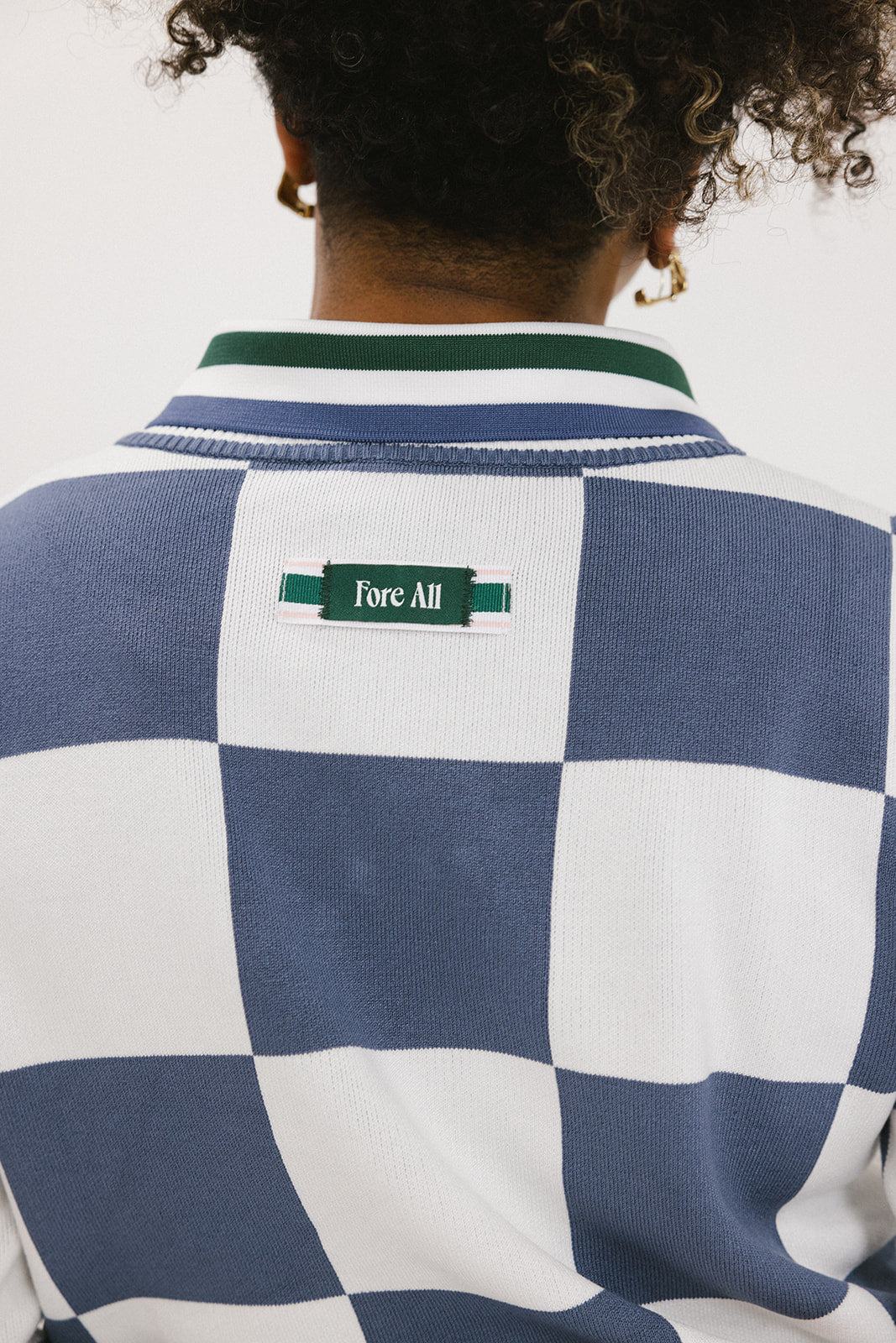 Dorothy Sweater - Indigo/White