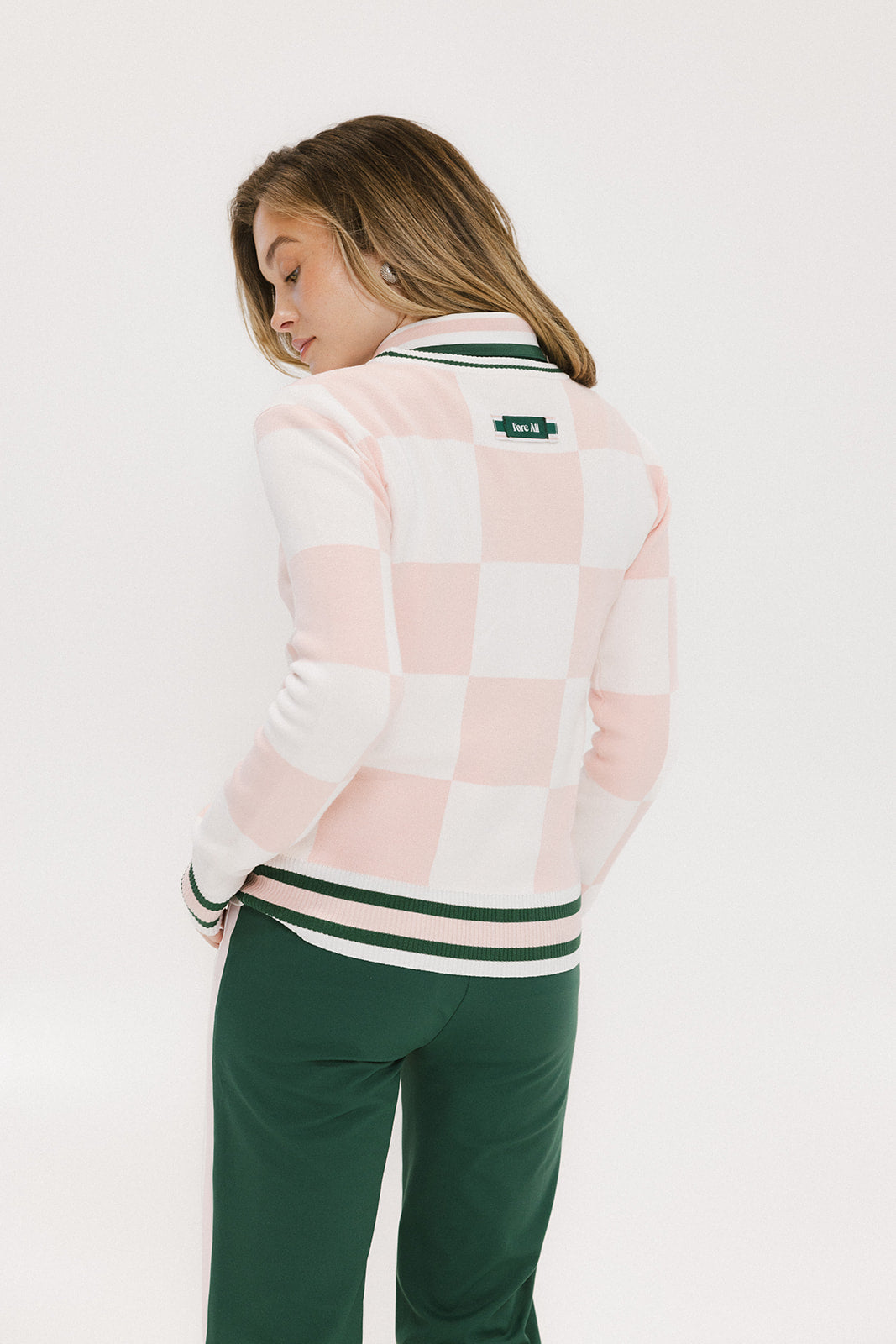Dorothy Sweater - Pink/White