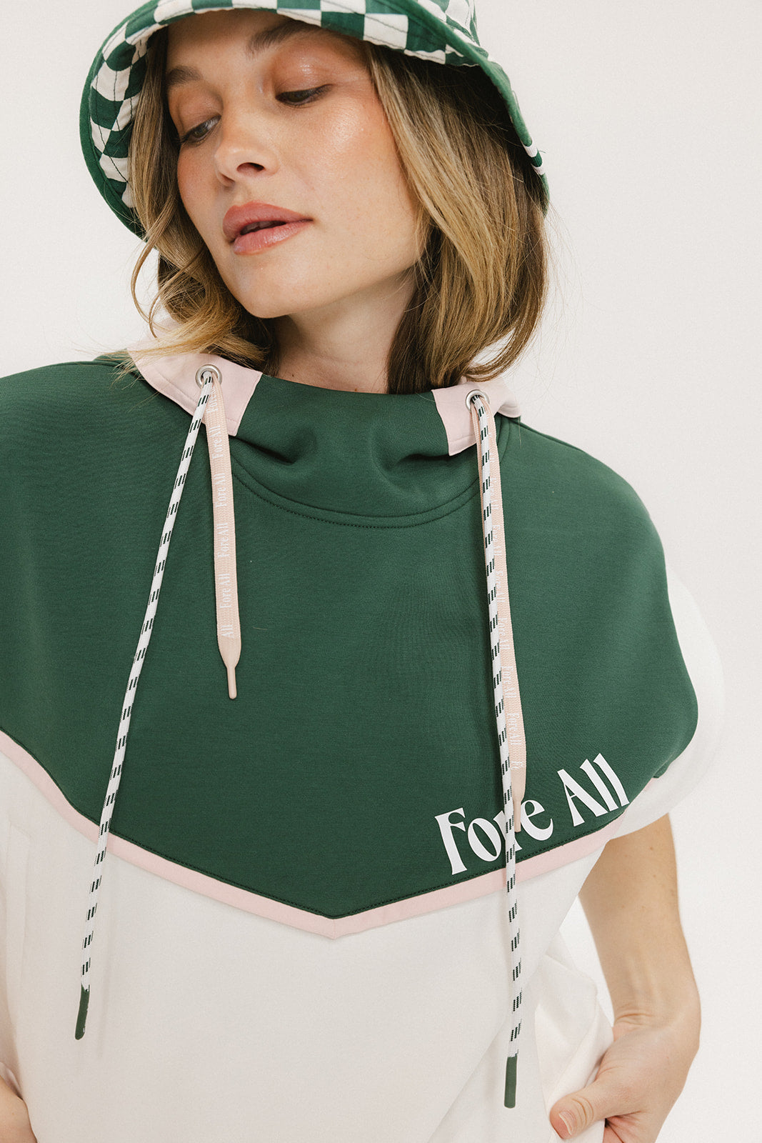 Laila Sleeveless Hoodie - Green