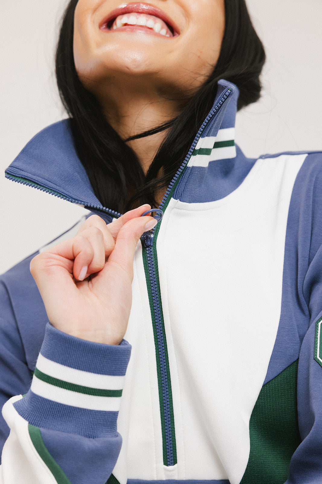 Vonn Half Zip - Indigo