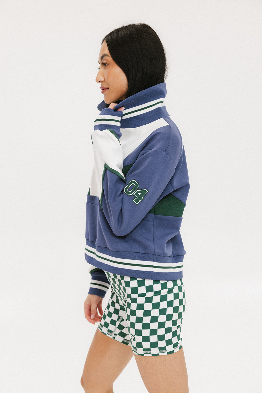 Vonn Half Zip - Indigo