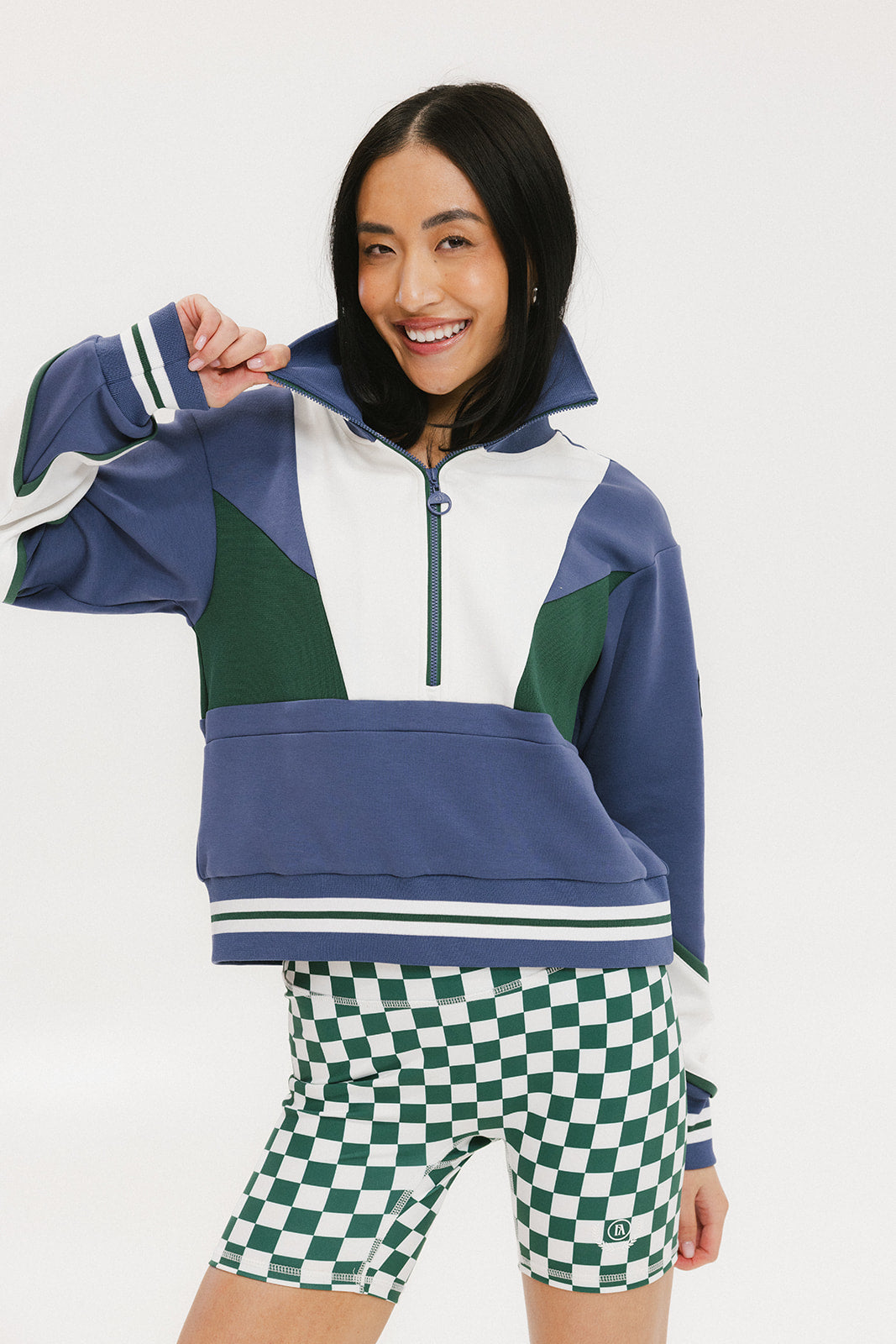 Vonn Half Zip - Indigo