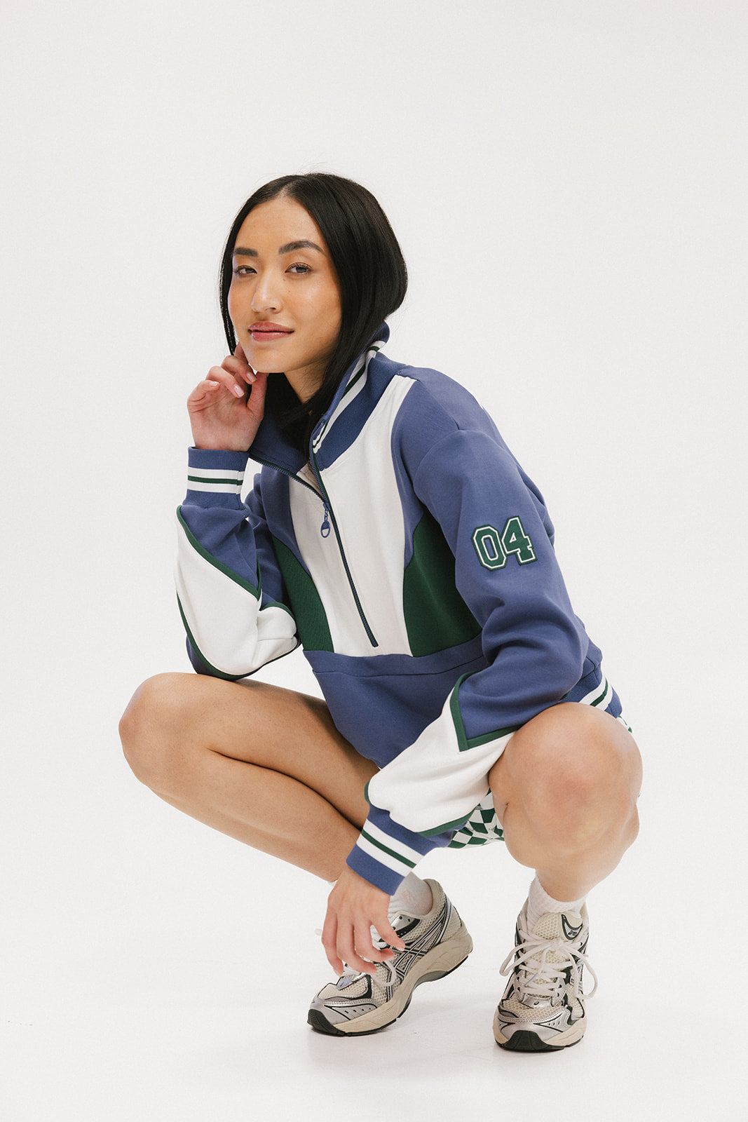Vonn Half Zip - Indigo