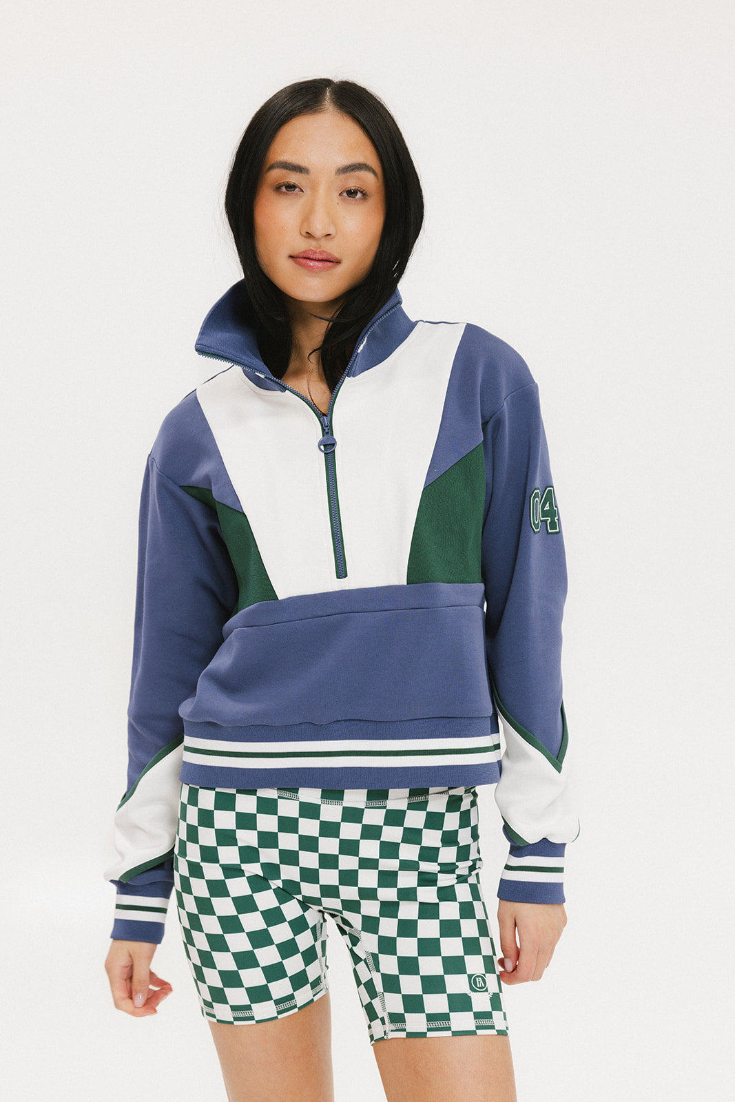 Vonn Half Zip - Indigo