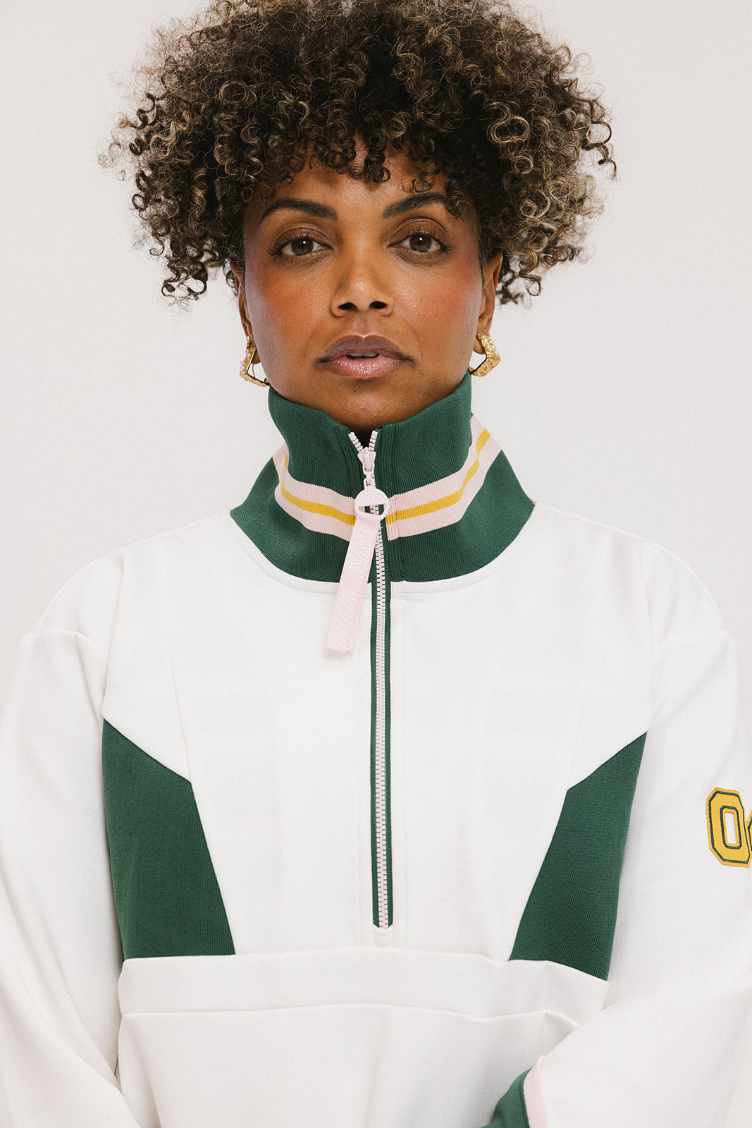 Vonn Half Zip - White