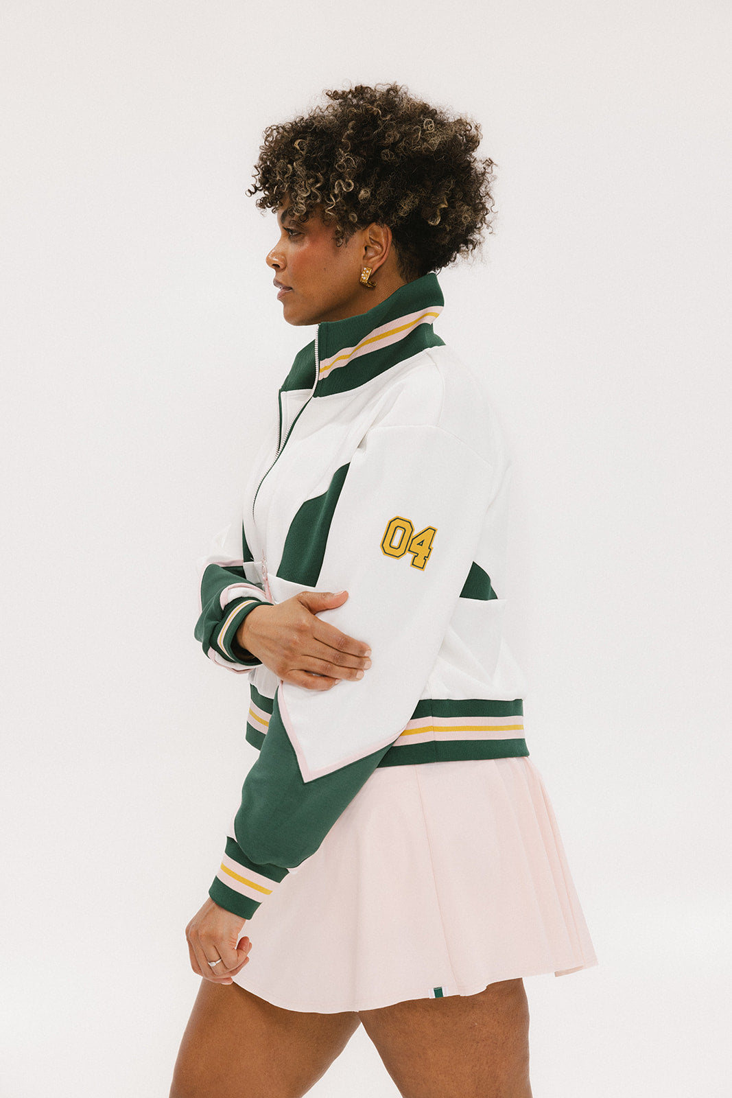 Vonn Half Zip - White