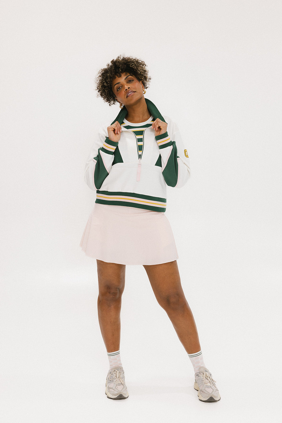 Vonn Half Zip - White