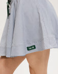 Patty Skirt - Indigo Stripe