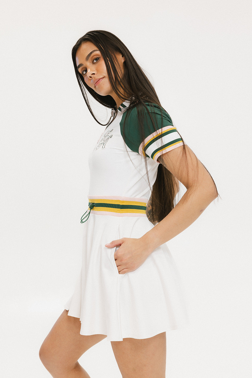 Misty Dress - White