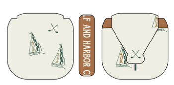 Mandy Mallet Cover - Sailboat
