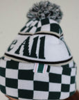 Toques Beanie - Green/White Checkered