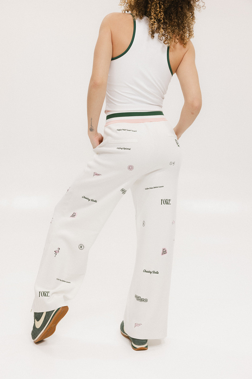 Kennedy Pant - White Icon