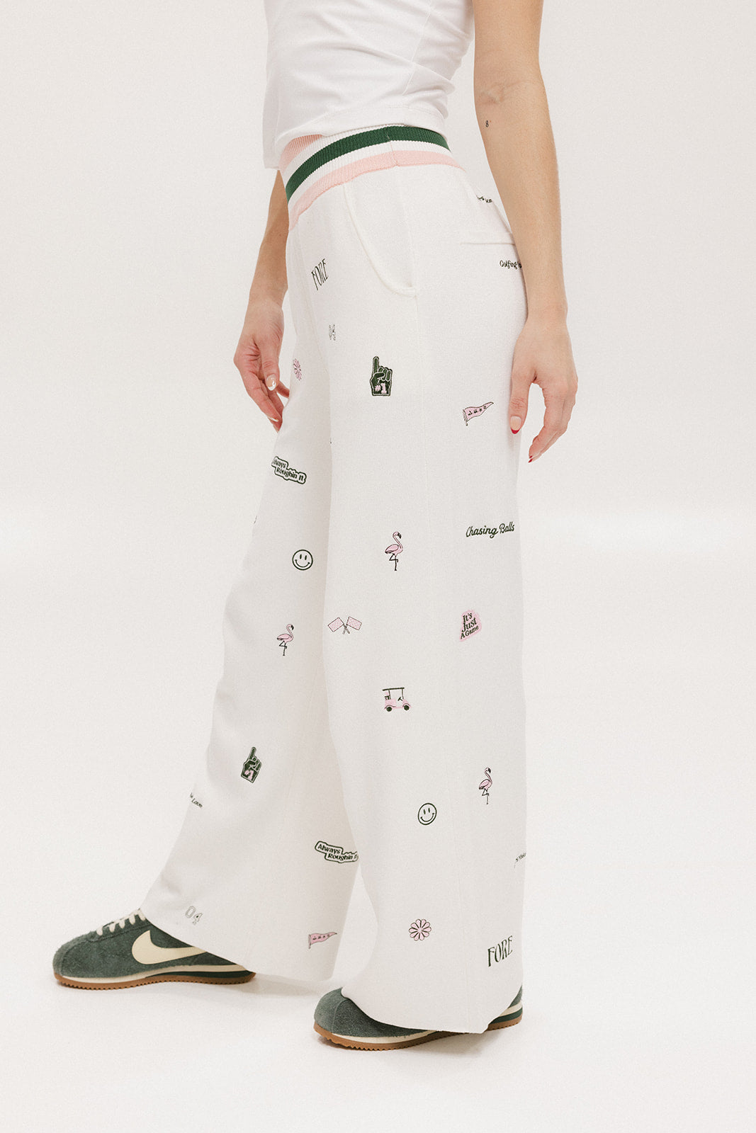 Kennedy Pant - White Icon