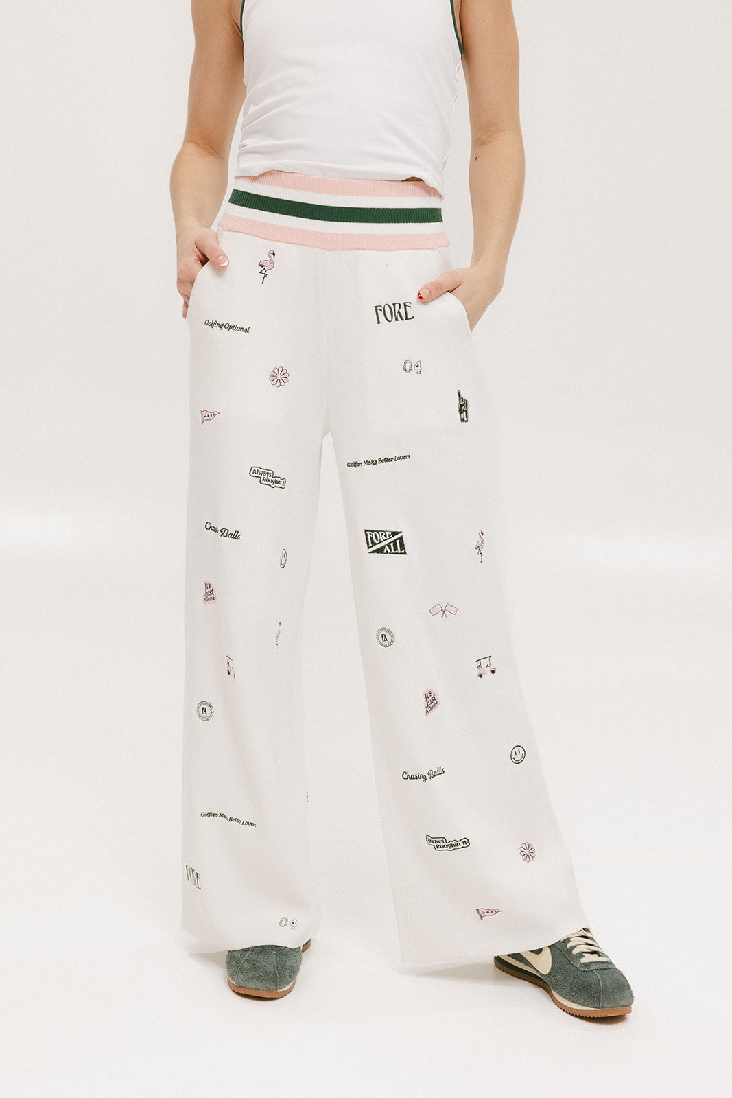Kennedy Pant - White Icon