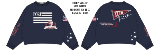 Liberty Sweater - Midnight