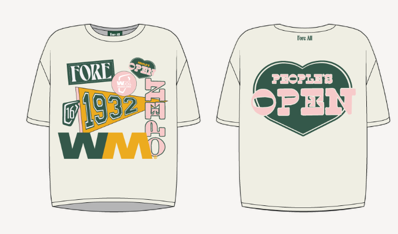 Wm-Patch Tee - White Wm Logo
