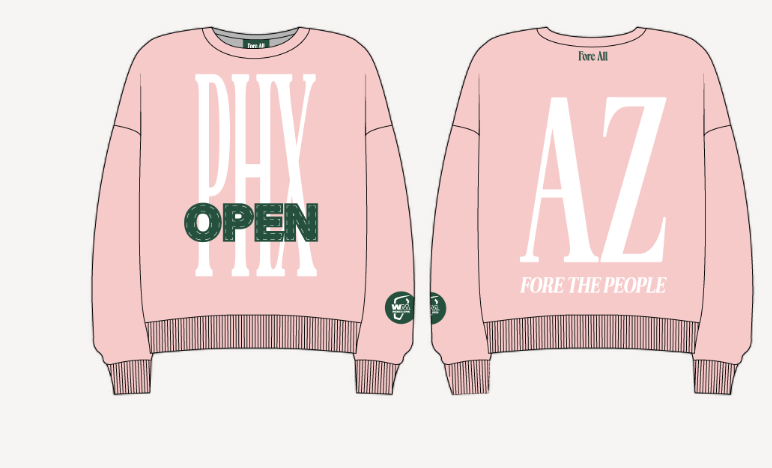 Wm-Open Crew Neck - Pink Peoples Open