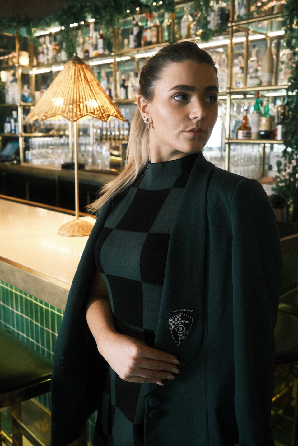 Meg Blazer Jacket - Green