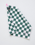 Fore All X Ghost Golf Magnetic Towel - Green Checkered